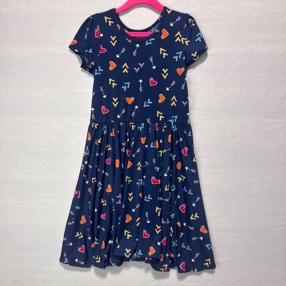Dotdotsmile Dress Size 7 Short Sleeves New With Tags